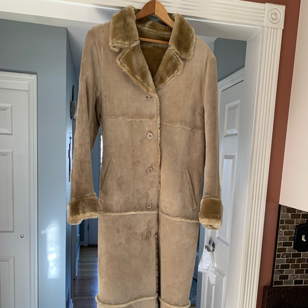 Brandon Thomas Beige Coat